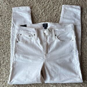 J. Crew Women's White Jeans